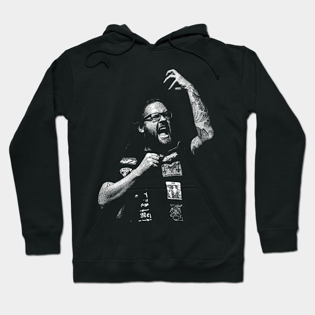 Trevor Strnad Vintage Hoodie by GothBless